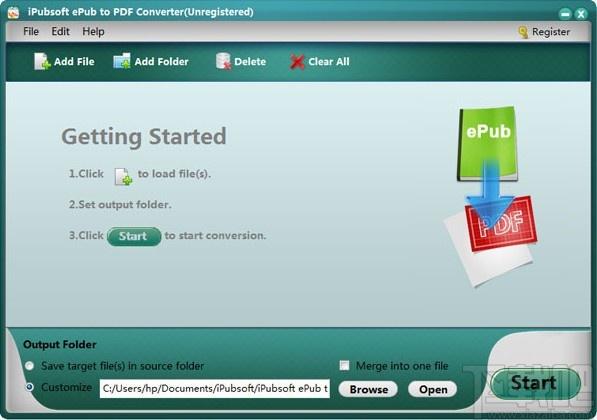 iPubsoft ePub to pdf Converter下载,ePub转换为PDF工具,ePub转PDF