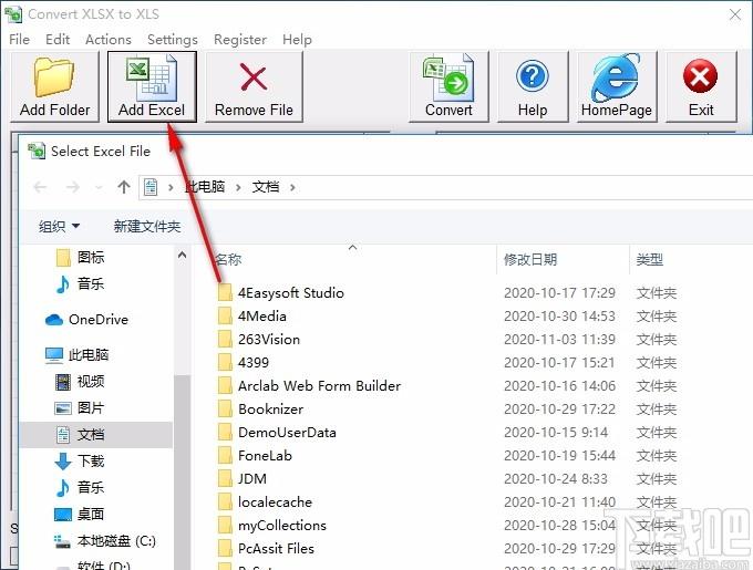 Convert XLSX to XLS下载,XLSX转XLS转换器,XLSX转XLS