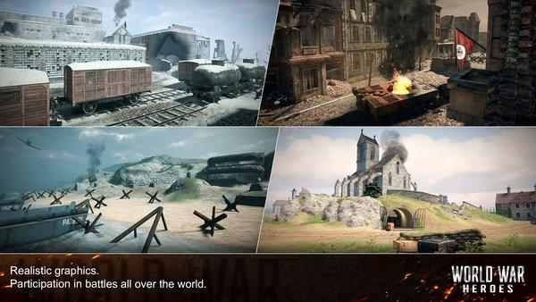 世界战争英雄国际服手游(world war heroes)下载,枪战手游,射击手游,世界战争英雄