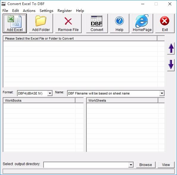 Convert Excel to DBF下载,Excel转DBF工具,Excel转DBF