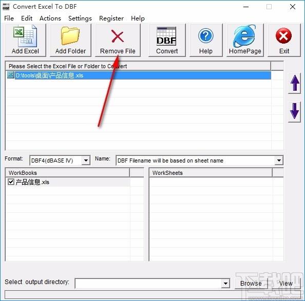 Convert Excel to DBF下载,Excel转DBF工具,Excel转DBF