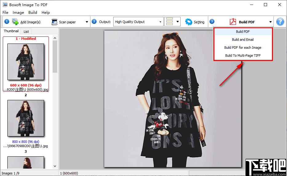 Boxoft Image to PDF下载,图片转换,PDF创建