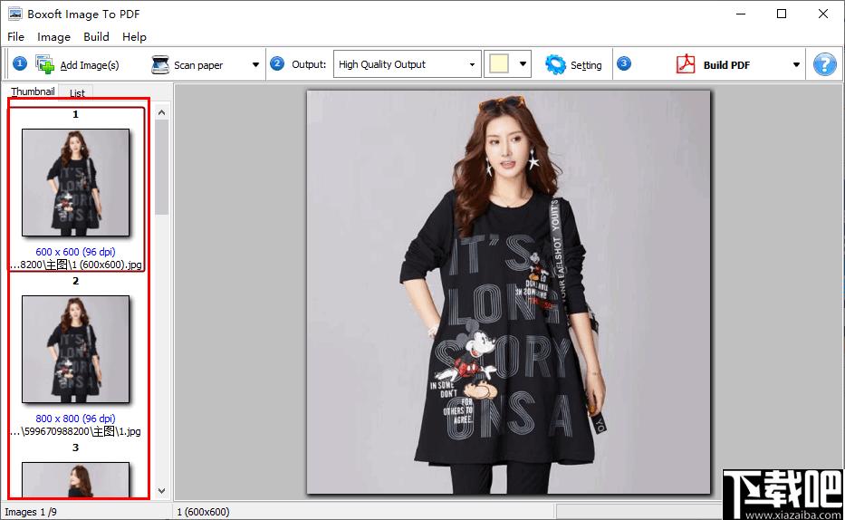 Boxoft Image to PDF下载,图片转换,PDF创建