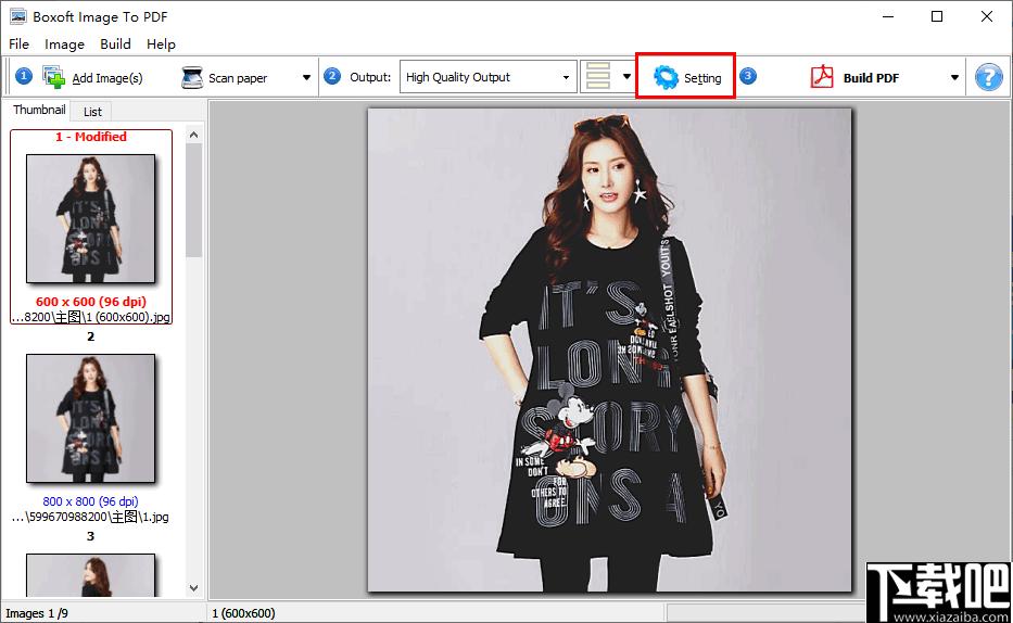 Boxoft Image to PDF下载,图片转换,PDF创建