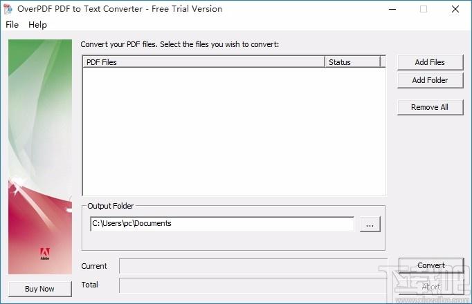 OverPDF PDF to Text Converter,PDF转TXT,PDF转换